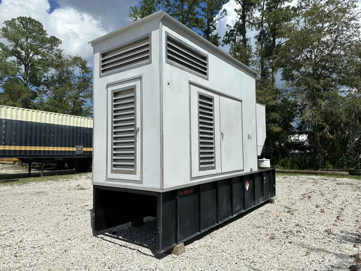 1 500kw generac industrial generator unit 089854 exterior