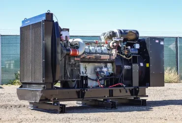 1 500kw generac industrial generator unit 091559 exterior