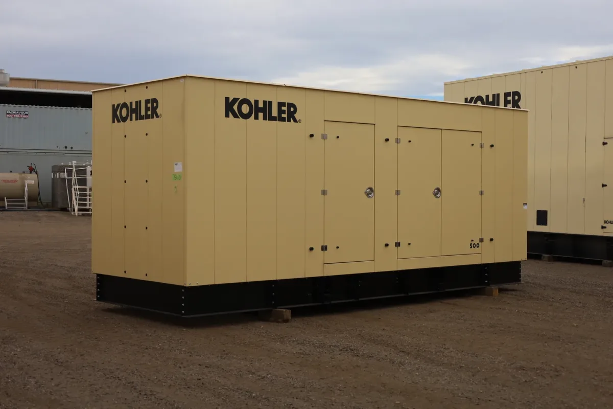 1 500kw kohler industrial generator unit 090303 exterior