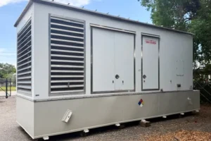 1 600kw cummins industrial generator unit 092096 exterior