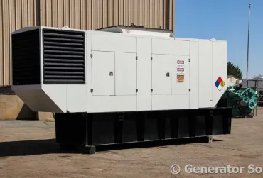 1 600kw generac industrial generator unit 091376 exterior