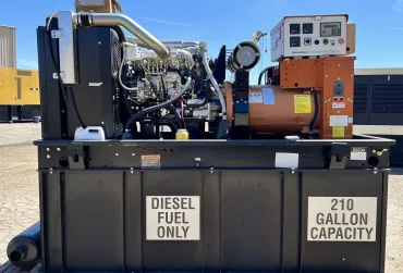1 60kw generac industrial generator unit 089334 exterior