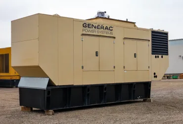 1 610kw generac industrial generator unit 090908 exterior