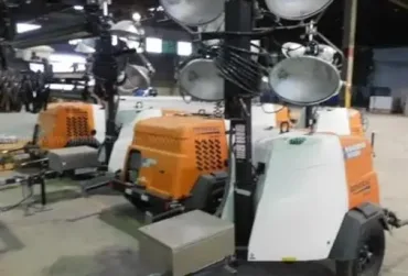 1 6kw generac light tower industrial generator unit 089326 exterior