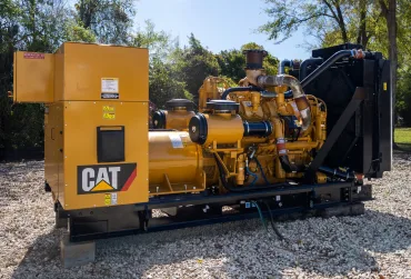1 800kw cat industrial generator unit 092150 exterior