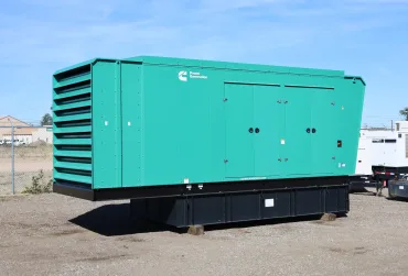 1 800kw cummins industrial generator unit 090350 exterior