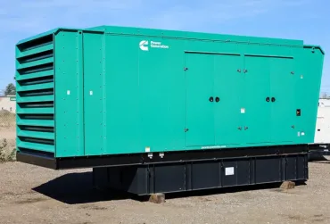 1 800kw cummins industrial generator unit 090352 exterior