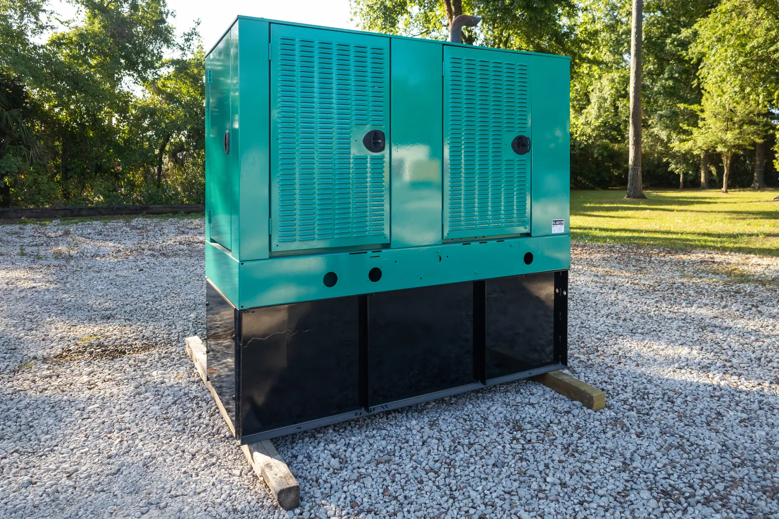 1 80kw cummins industrial generator unit 092178 exterior