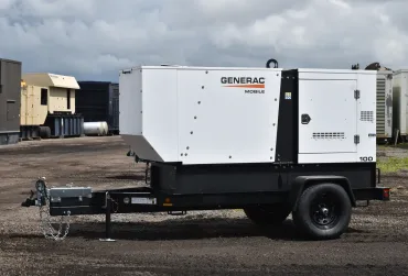 1 80kw generac industrial generator unit 090018 exterior