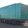 2 1000kw cummins industrial generator unit 071439 exterior