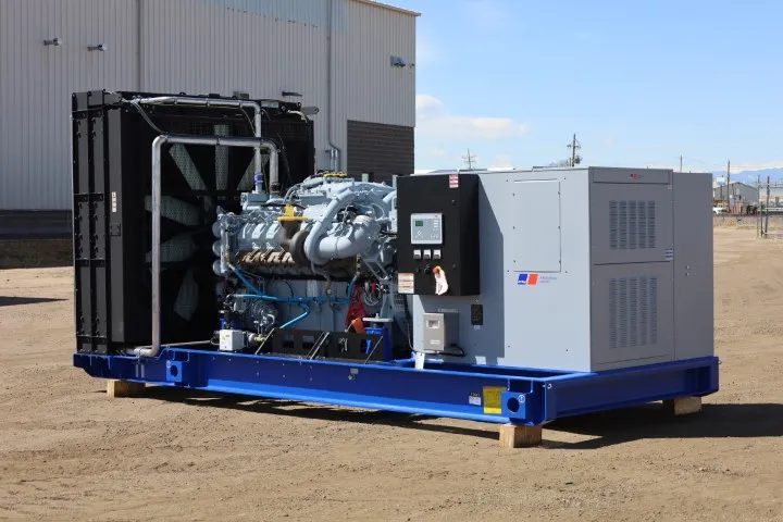 2 1000kw mtu industrial generator unit 071441 exterior