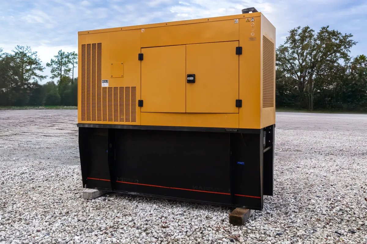 2 100kw olympian industrial generator unit 091729 exterior