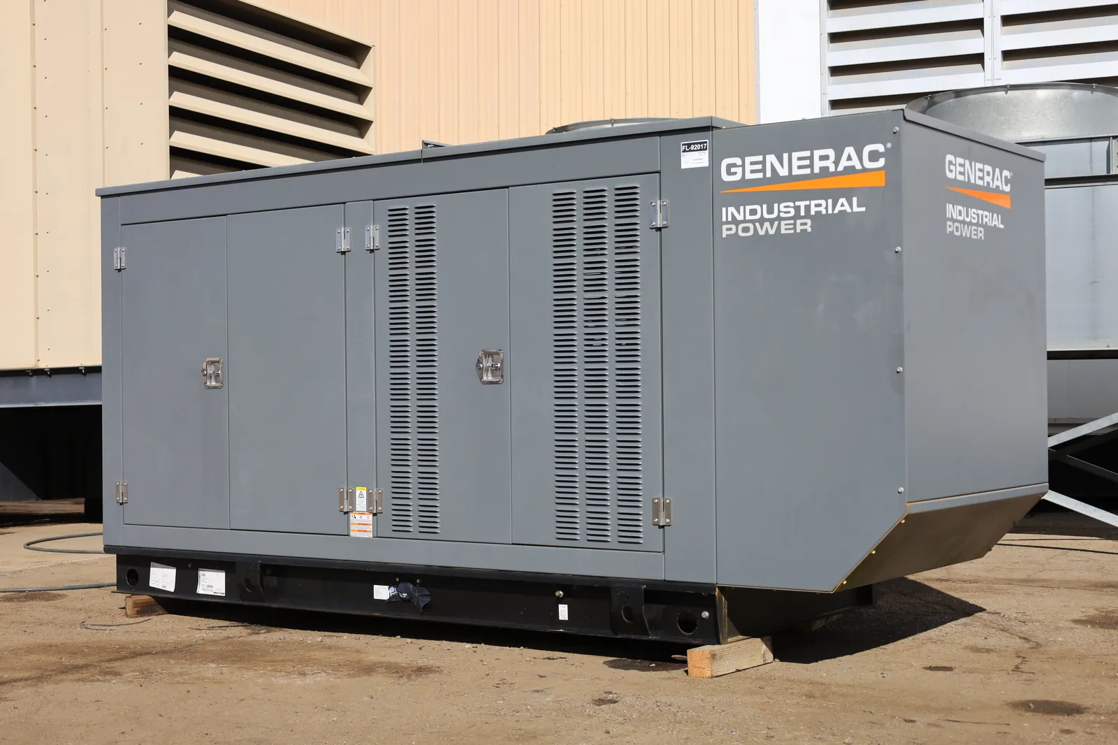 2 150kw generac industrial generator unit 092017 exterior