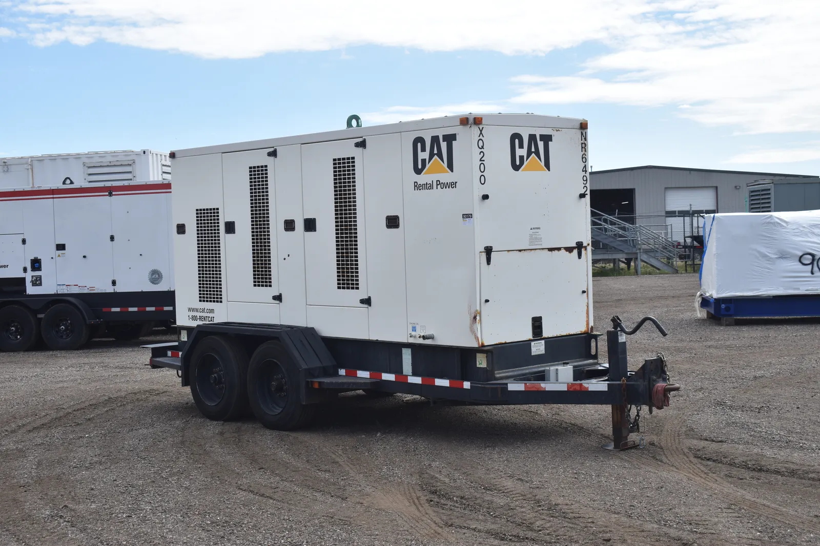 2 200kw caterpillar industrial generator unit 090179 exterior