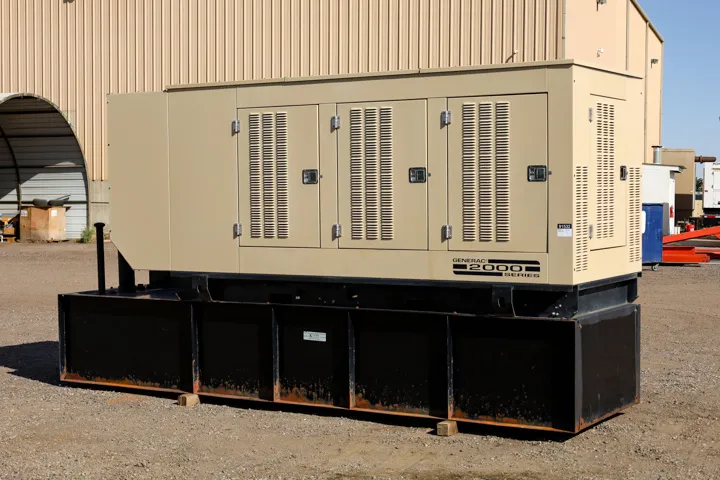 2 200kw generac industrial generator unit 091532 exterior