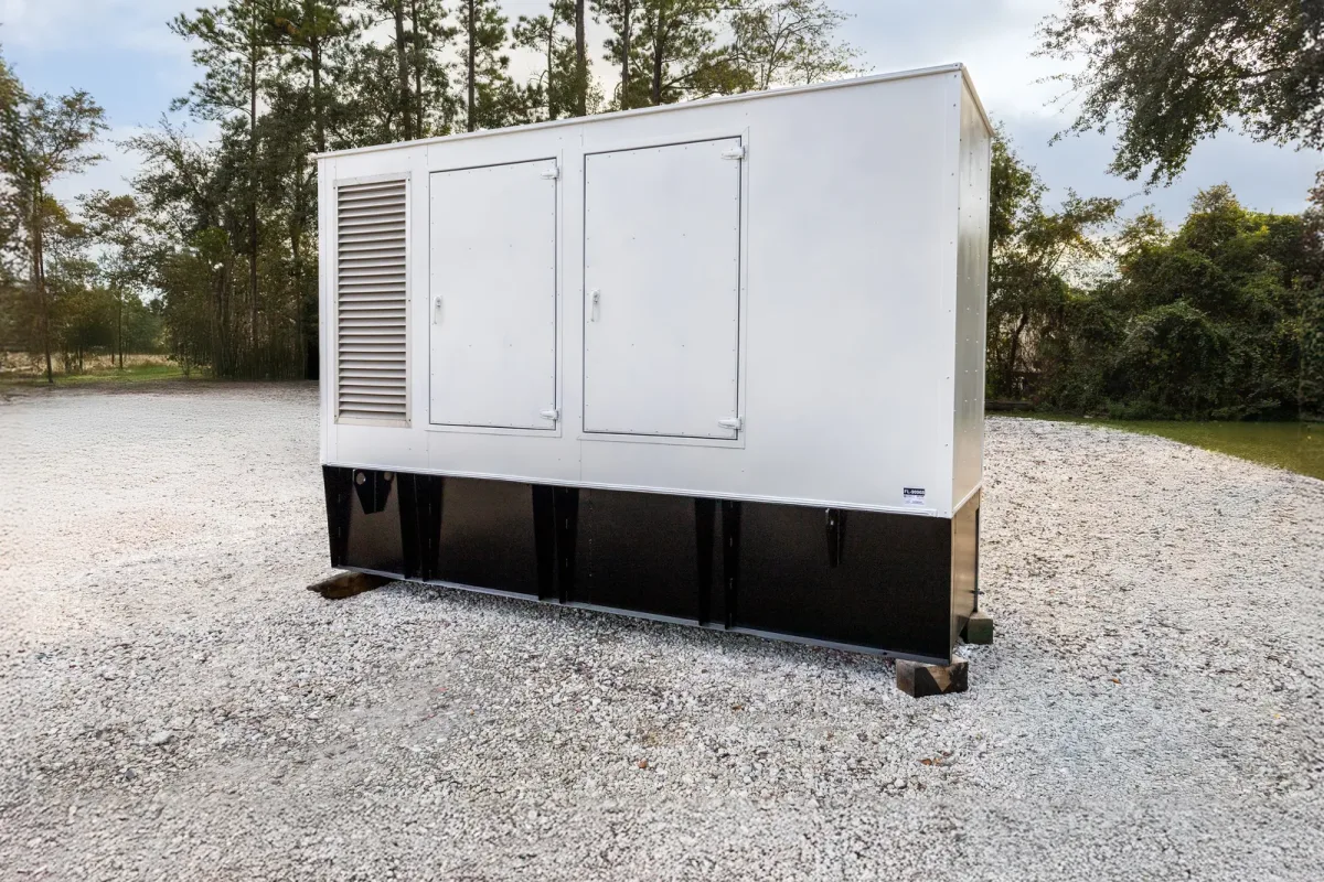 2 200kw olympian industrial generator unit 090968 exterior