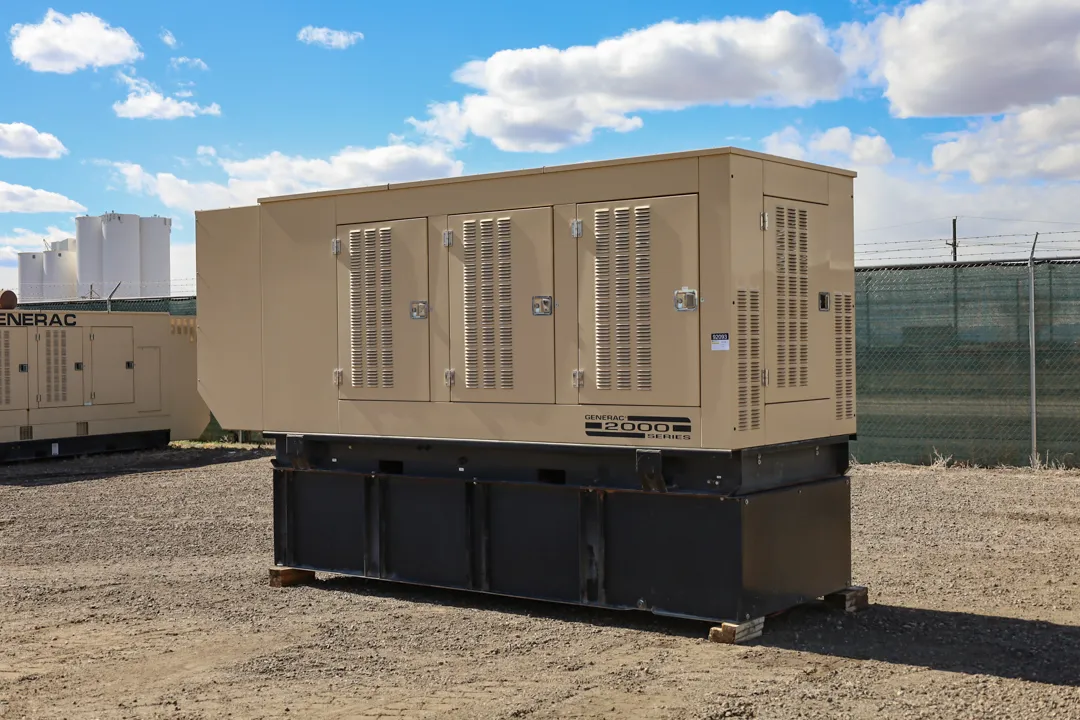 2 250kw generac industrial generator unit 092093 exterior