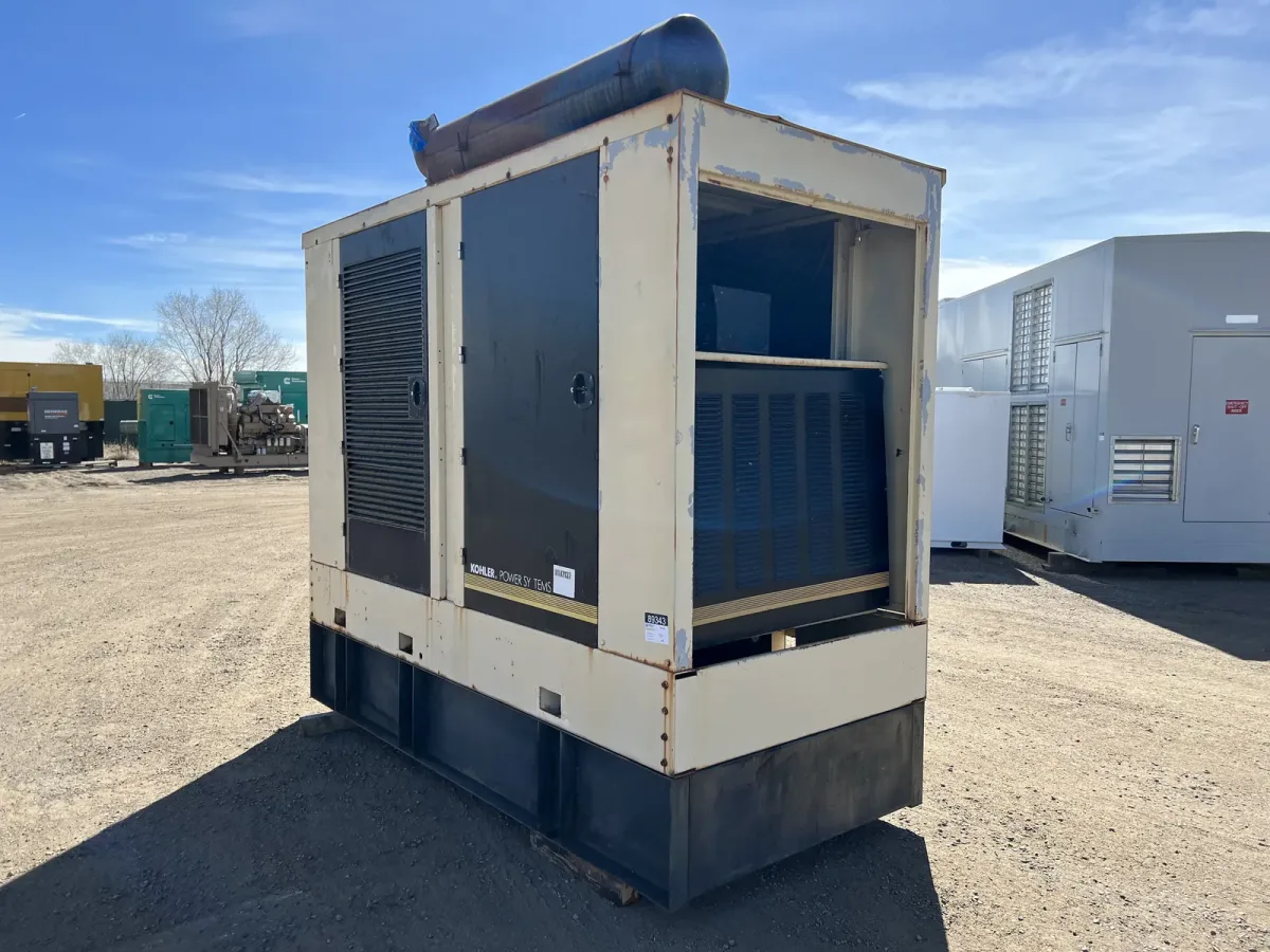 2 300kw kohler industrial generator unit 089343 exterior