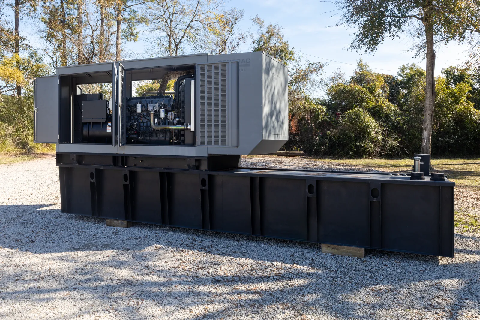 2 350kw generac industrial generator unit 091420 exterior