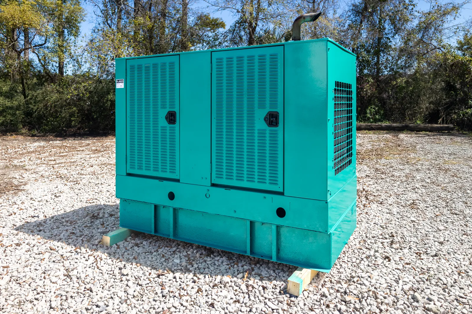 2 35kw cummins industrial generator unit 092076 exterior