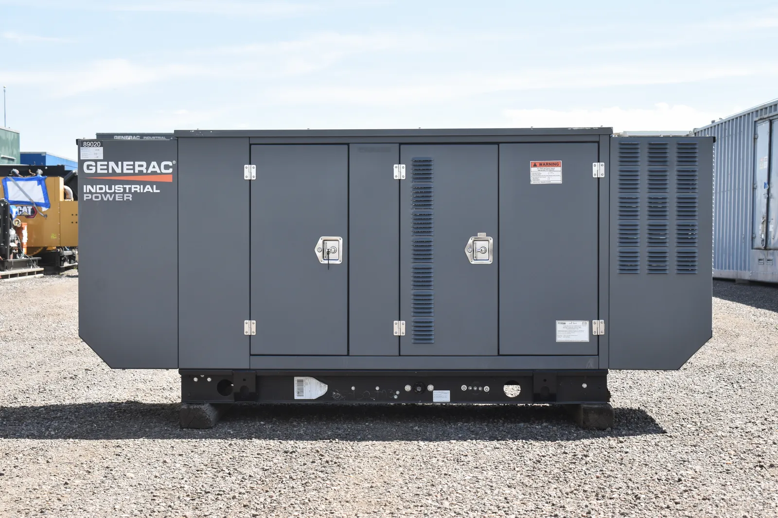 2 35kw generac industrial generator unit 089020 exterior