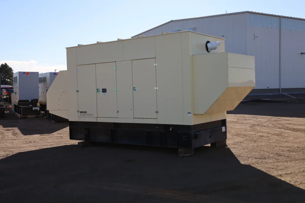2 400kw kohler industrial generator unit 090729 exterior