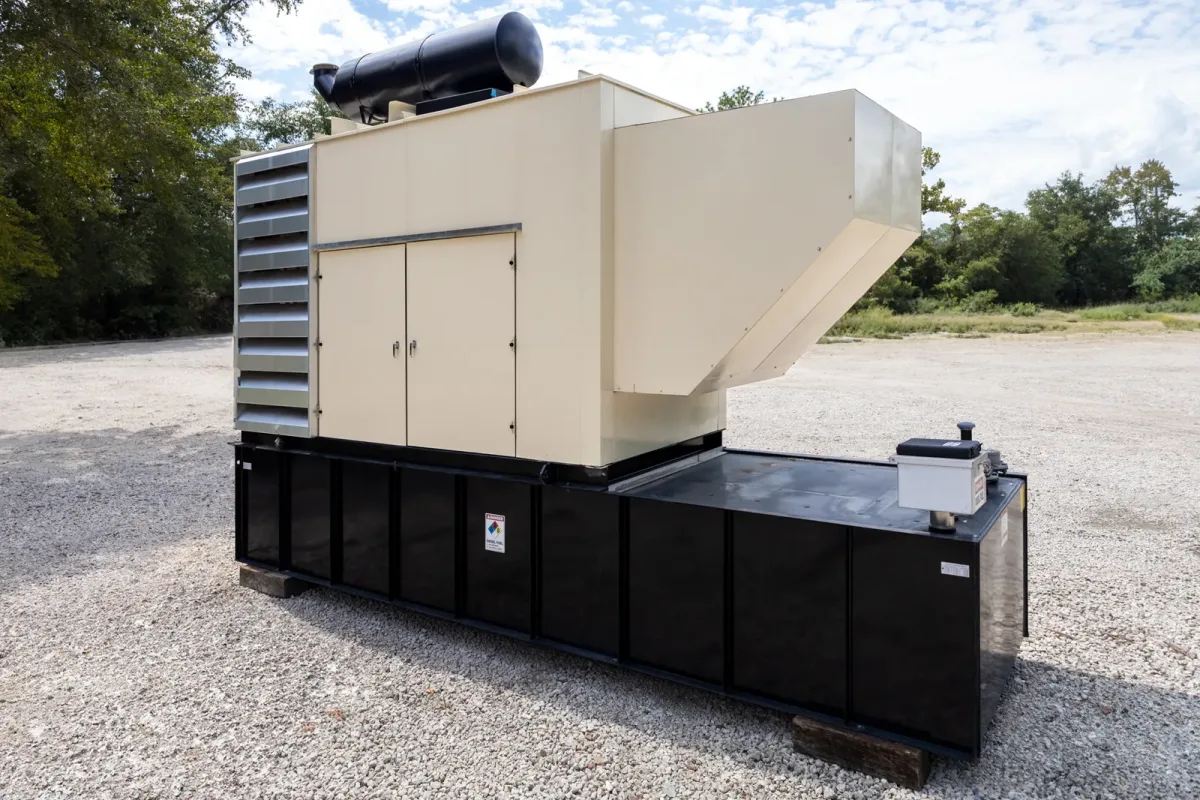 2 500kw baldor industrial generator unit 091263 exterior