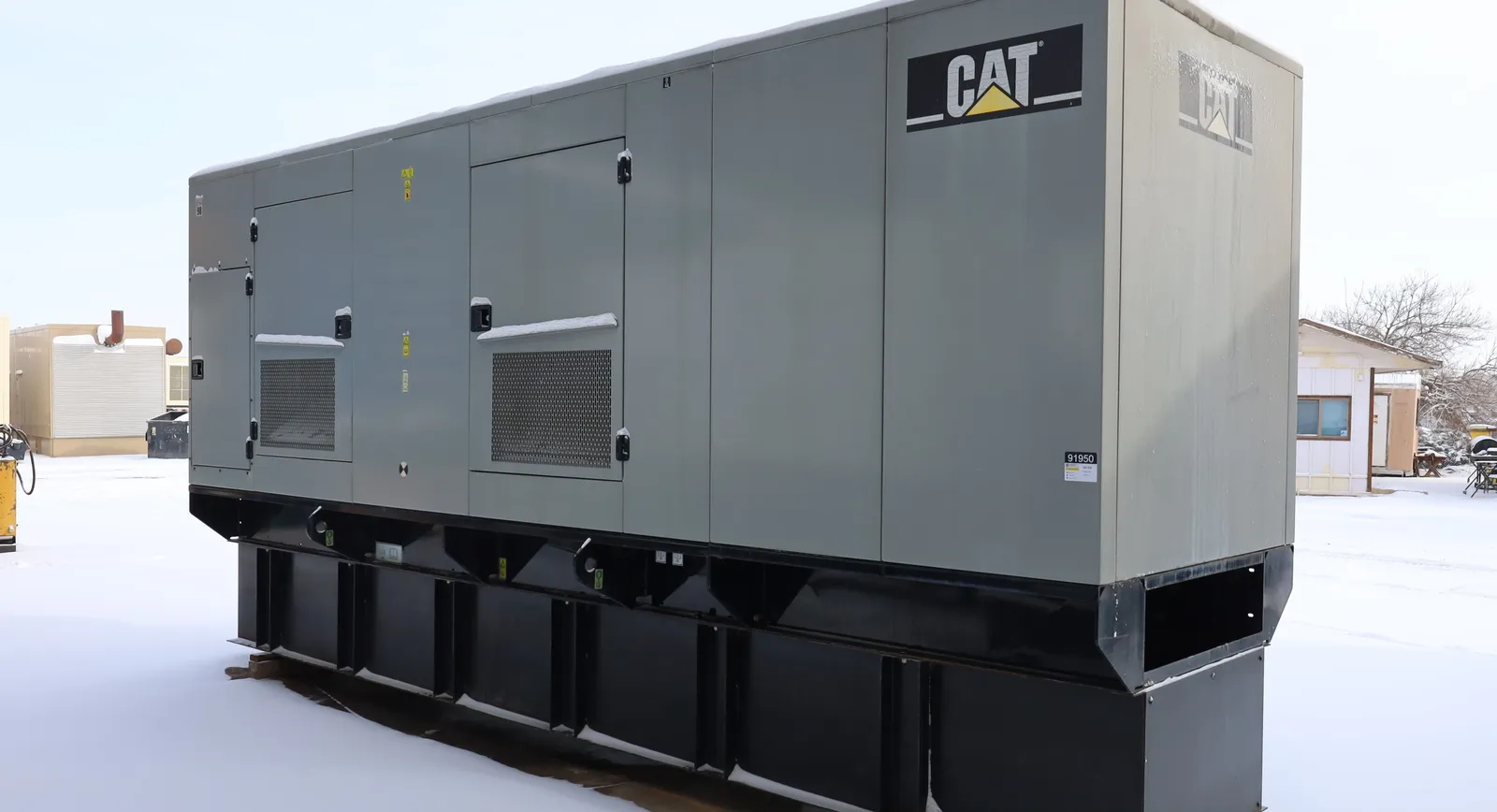 2 500kw caterpillar industrial generator unit 091950 exterior