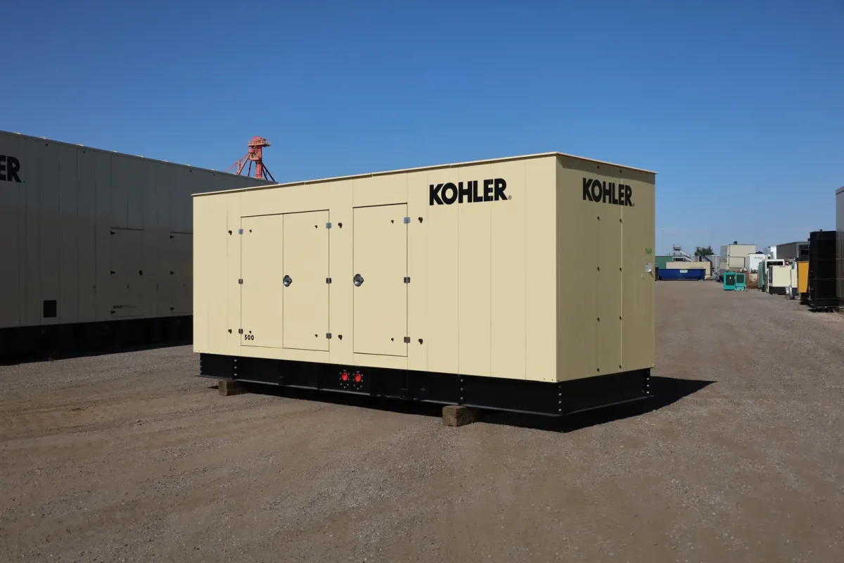 2 500kw kohler industrial generator unit 090300 exterior