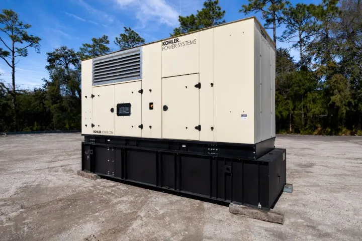 2 500kw kohler industrial generator unit 090707 exterior
