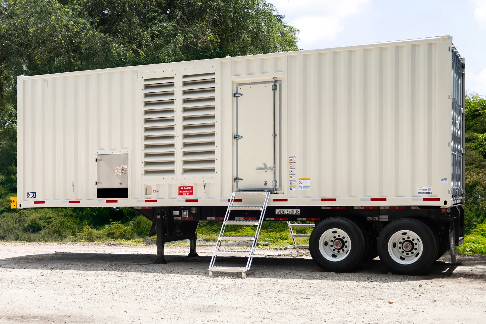 2 800kw caterpillar industrial generator unit 092149 exterior