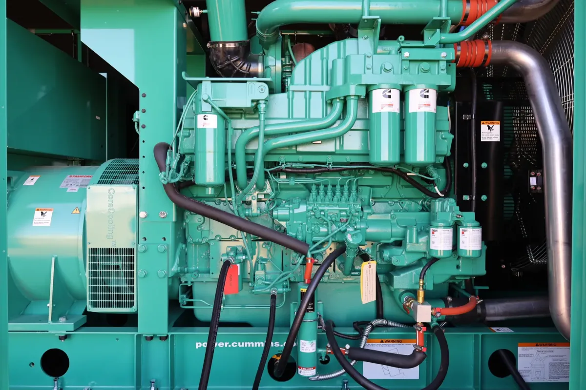 3 1000kw cummins industrial generator unit 071439 engine