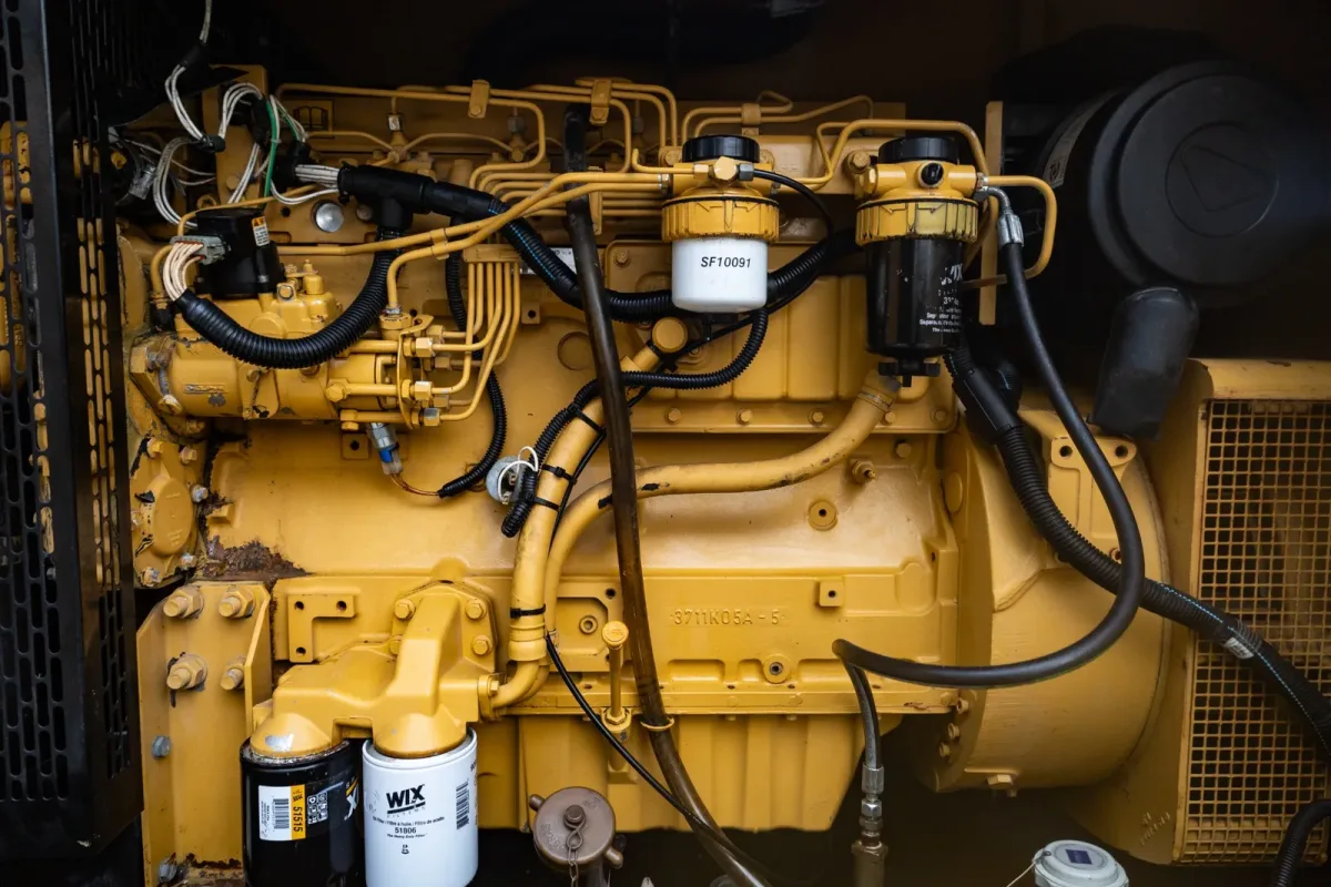 3 100kw olympian industrial generator unit 091729 engine
