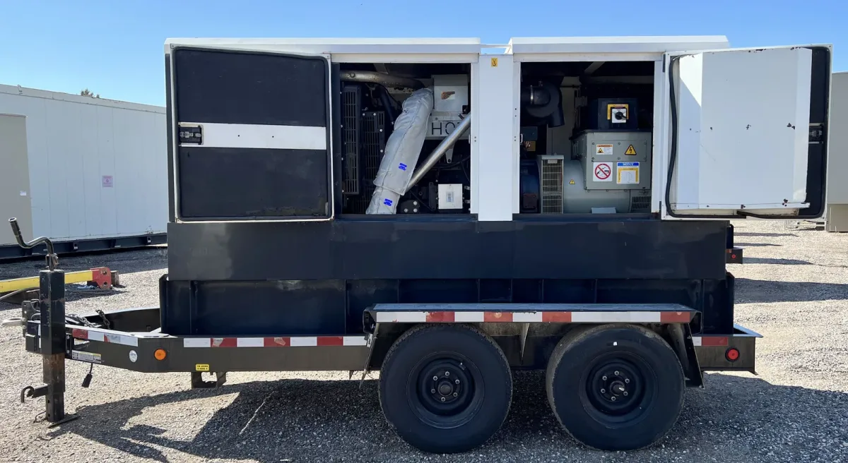 3 125kw atlas copco industrial generator unit 089217 engine