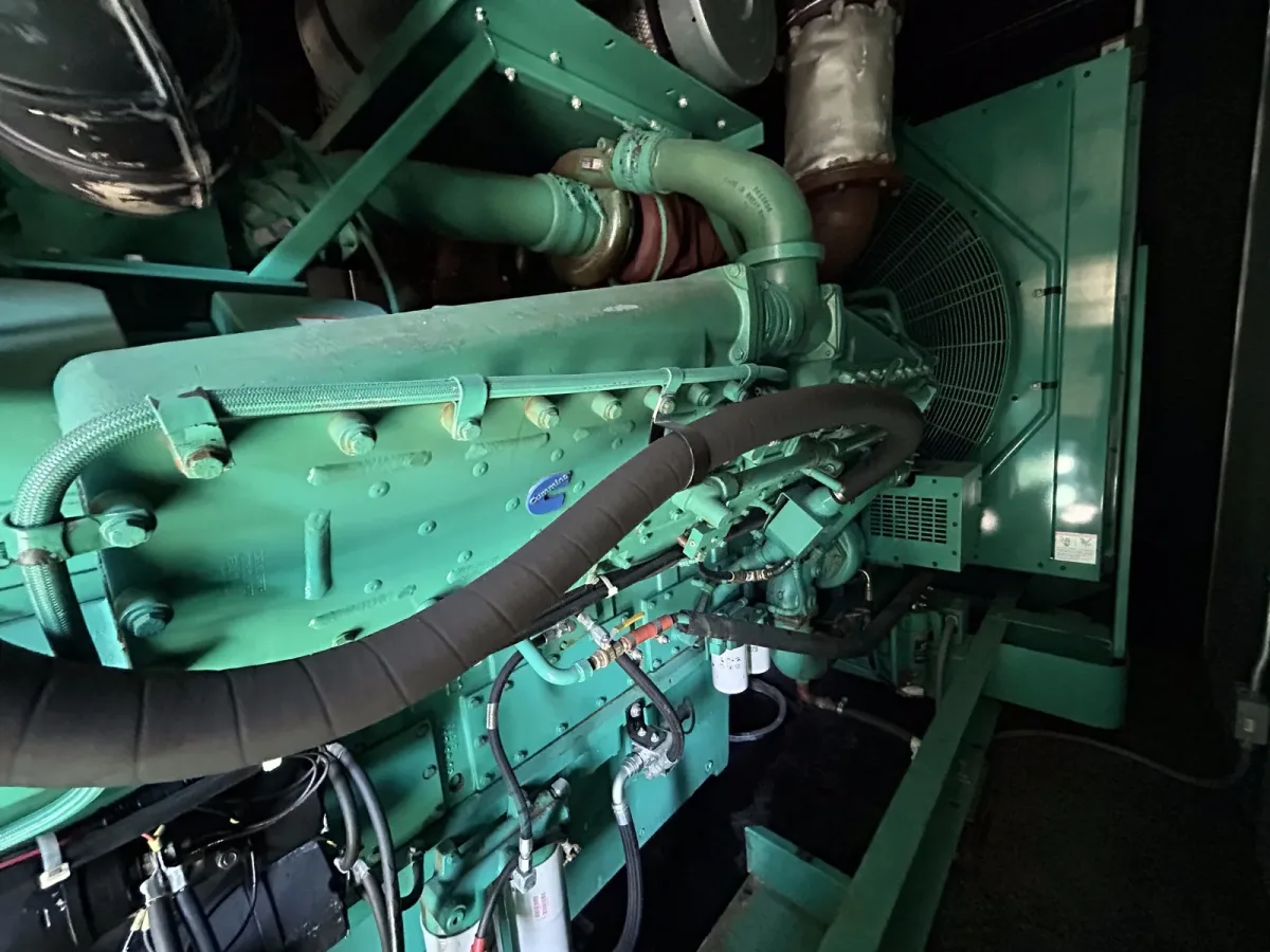3 1500kw cummins industrial generator unit 091343 engine