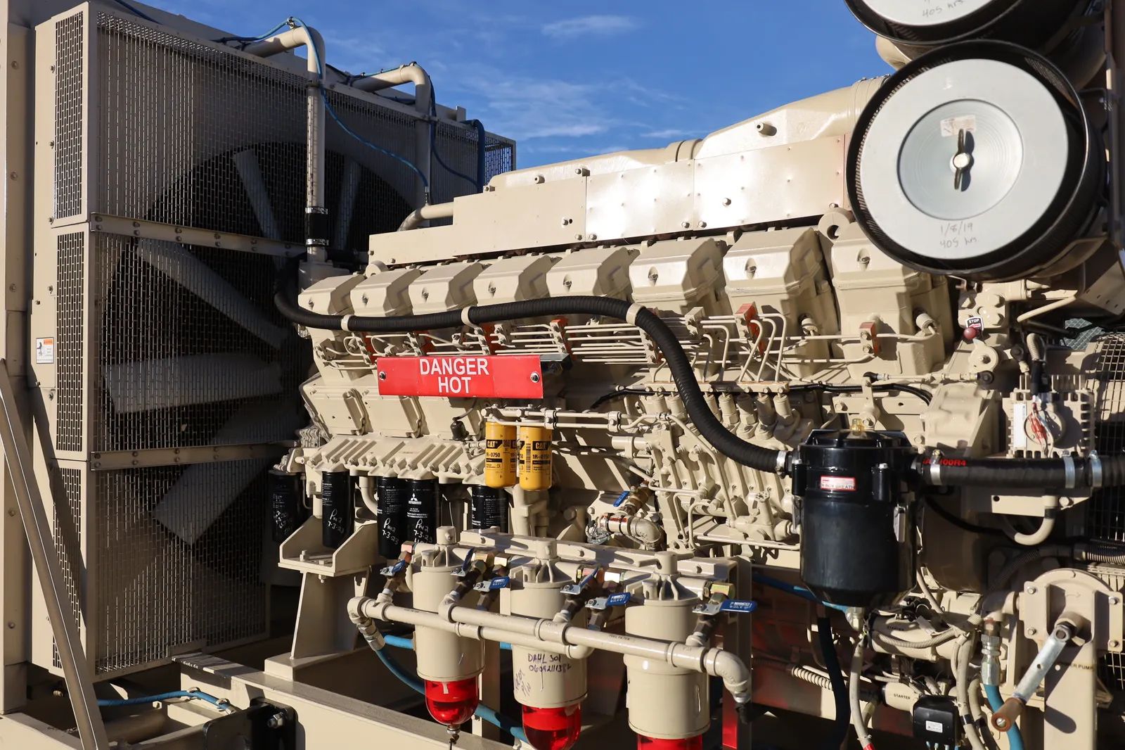 3 1500kw katolight industrial generator unit 091934 engine