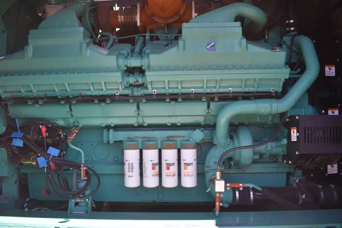 3 2250kw cummins industrial generator unit 090102 engine