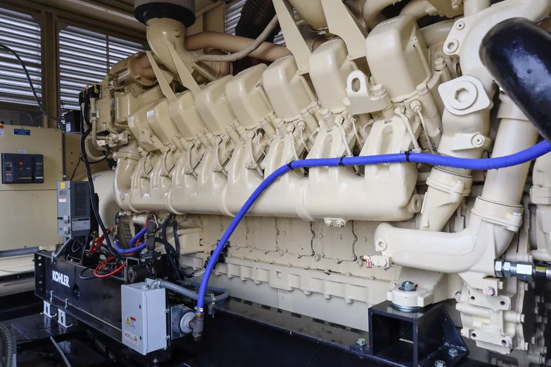3 2250kw kohler industrial generator unit 091801 engine