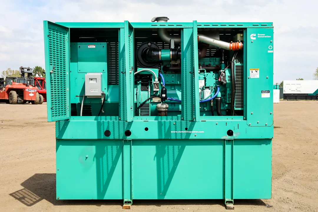 3 230kw cummins industrial generator unit 092251 engine