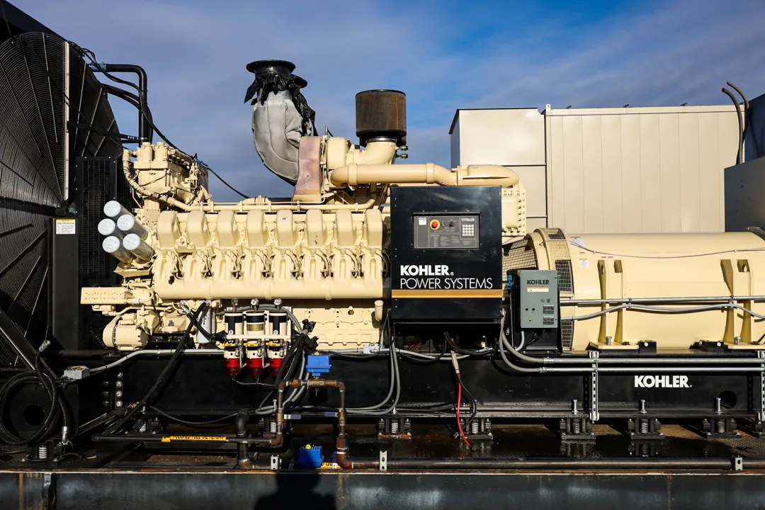 3 2500kw kohler industrial generator unit 091894 engine
