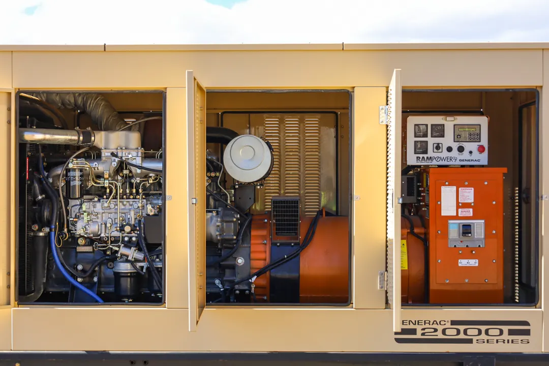 3 250kw generac industrial generator unit 092093 engine