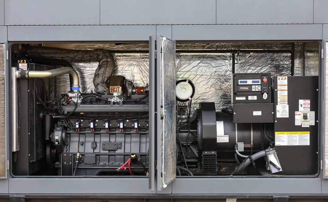 3 300kw generac industrial generator unit 092047 engine