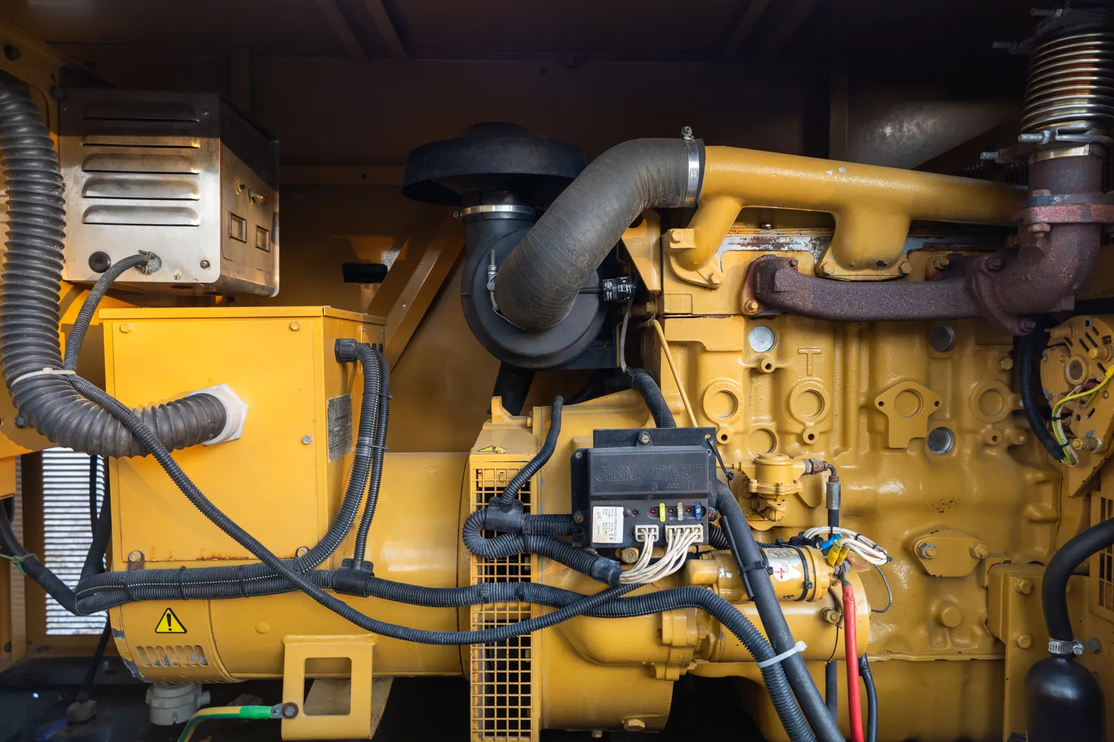 3 30kw blanchard industrial generator unit 092075 engine