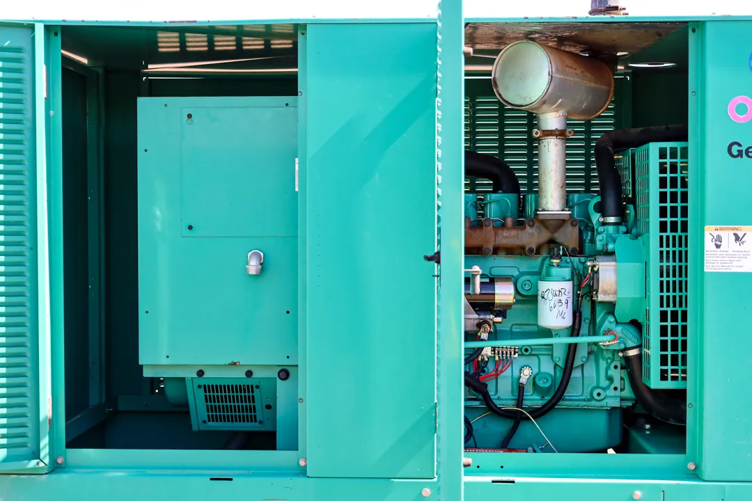 3 35kw cummins industrial generator unit 092205 engine