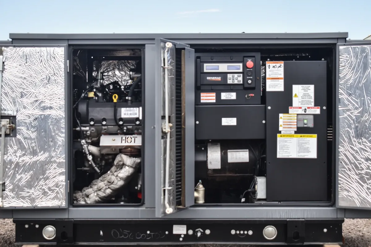 3 35kw generac industrial generator unit 089024 engine