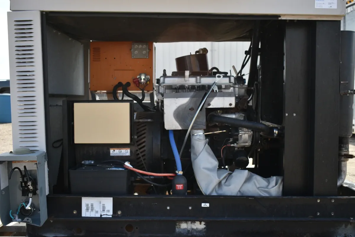 3 35kw generac industrial generator unit 089175 engine