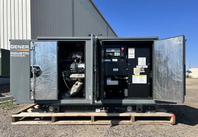 3 35kw generac industrial generator unit 089455 engine