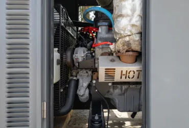 3 35kw generac industrial generator unit 091428 engine