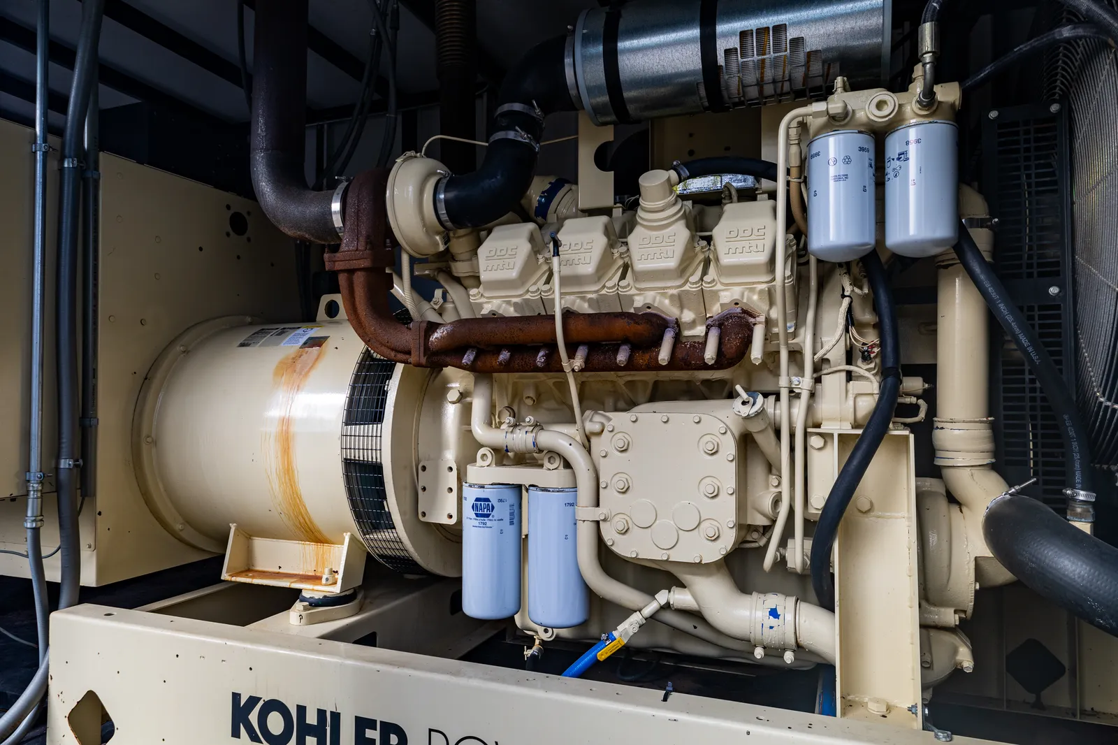 3 515kw kohler industrial generator unit 091385 engine