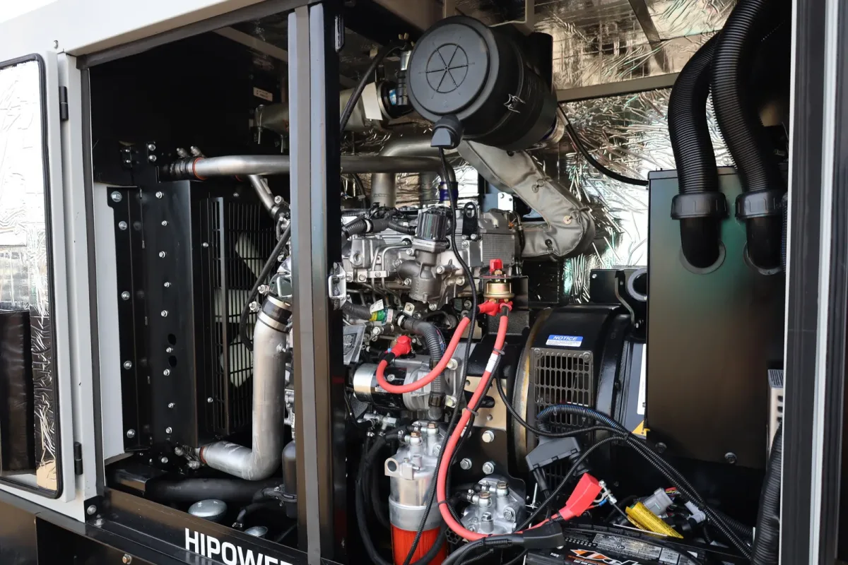 3 56kw hipower industrial generator unit 090059 engine